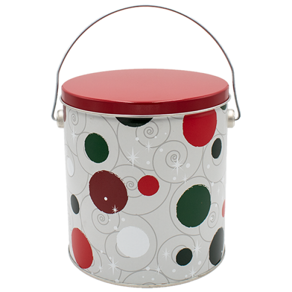 Decorative Popcorn Tins Alice's Kandy and Korn